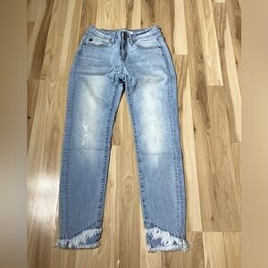 Kancan Mid Rise Ankle Skinny Jeans Size 27